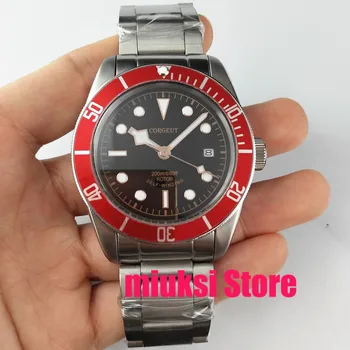 Corgeut 41mm Steel Case Sapphire Glass red bezel Luminous Automatic Mens Watch
Corgeut 41mm Steel Case Sapphire Glass red bezel Luminous Automatic Mens Watch