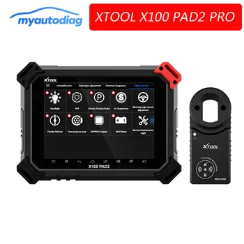 XTOOL X100 PAD2 Pro Wifi & Bluetooth Professional Diagnostic Tool/key programmer with VW 4th 5th IMMO/Odometer adjustment
XTOOL X100 PAD2 Pro Wifi & Bluetooth Professional Diagnostic Tool/key programmer with VW 4th 5th IMMO/Odometer adjustment