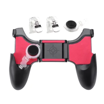 5 in 1 Mobile Phone Gamepad Joystick Controller L1 R1 Fire Shooter Buttons Trigger Handle for PUBG for iPhone Android Game pad
5 in 1 Mobile Phone Gamepad Joystick Controller L1 R1 Fire Shooter Buttons Trigger Handle for PUBG for iPhone Android Game pad