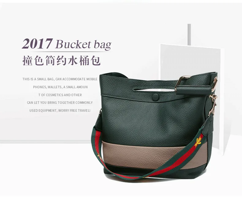 TOP quality Brand Designer 2017 Women's Genuine Leather Vintage Single Shoulder Bag Women Crossbody Bags Handbags For Ladies 2