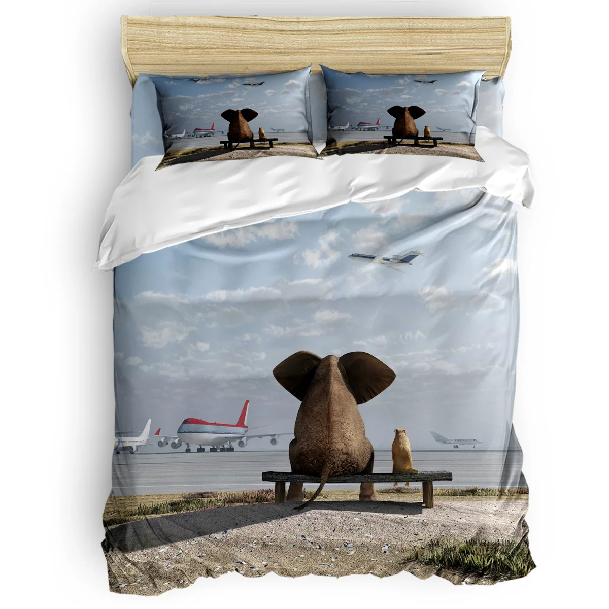 Africa Indian Elephant 4 Pcs Comforter Cover Set Forefather's Day California King All Soul's Day Easter Day Bed Sets Toddler
Africa Indian Elephant 4 Pcs Comforter Cover Set Forefather's Day California King All Soul's Day Easter Day Bed Sets Toddler