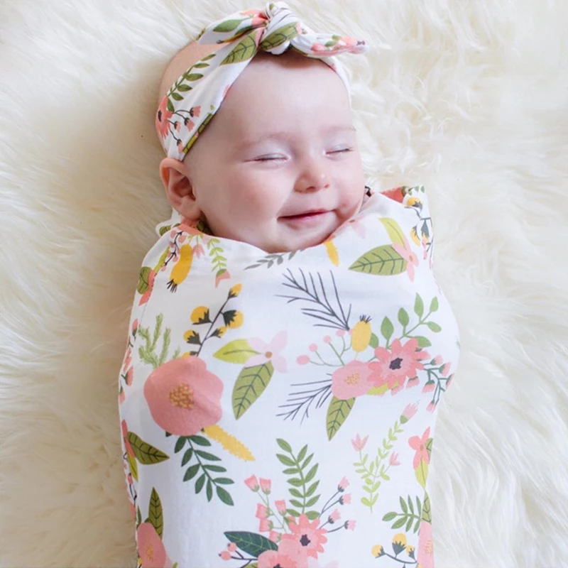 2Pcs/set Baby Sleeping Bag Cotton Print Anti kick Newborn Baby Sleeping Bag Wrap Swaddle+Headband Set Infant Swaddling Blanket
2Pcs/set Baby Sleeping Bag Cotton Print Anti kick Newborn Baby Sleeping Bag Wrap Swaddle+Headband Set Infant Swaddling Blanket