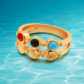 Punk Rock New Fashion Vintage Hyperbole 24k Gold Ring Cuff Bangles US 6-9 Boho Pulseira Ouro for Women
Punk Rock New Fashion Vintage Hyperbole 24k Gold Ring Cuff Bangles US 6-9 Boho Pulseira Ouro for Women