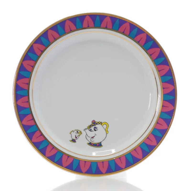 Ceramic Plate New Beauty and the Beast Tea Set Cartoon Mrs Potts Chip Cup or Tea Cake Dish Princess Dining Plate Gift
Ceramic Plate New Beauty and the Beast Tea Set Cartoon Mrs Potts Chip Cup or Tea Cake Dish Princess Dining Plate Gift