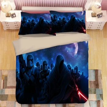 Star Wars 3D Bedding Set Print Duvet cover sets single Twin full queen king Good quality pillowcase for Children room bedclothes
Star Wars 3D Bedding Set Print Duvet cover sets single Twin full queen king Good quality pillowcase for Children room bedclothes