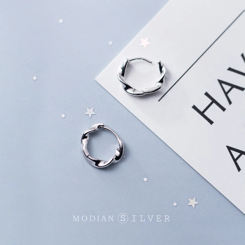 Modian 2019 Осенняя мода нерегулярные Серьги Подвески классические круглые золотые