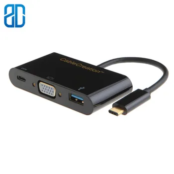 Type C USB 3.1 Hub USB-C to USB 3.0/ VGA/ Type C Female Charger Adapter for New Macbook Google Chromebook Pixel Type C devices
Type C USB 3.1 Hub USB-C to USB 3.0/ VGA/ Type C Female Charger Adapter for New Macbook Google Chromebook Pixel Type C devices