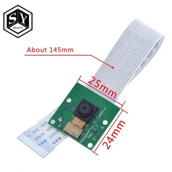 Raspberry Pi 3 Model B+ Camera Module 1080p 720p Mini Camera 5MP Webcam Video Camera compatible for Raspberry Pi 2 Model B
Raspberry Pi 3 Model B+ Camera Module 1080p 720p Mini Camera 5MP Webcam Video Camera compatible for Raspberry Pi 2 Model B