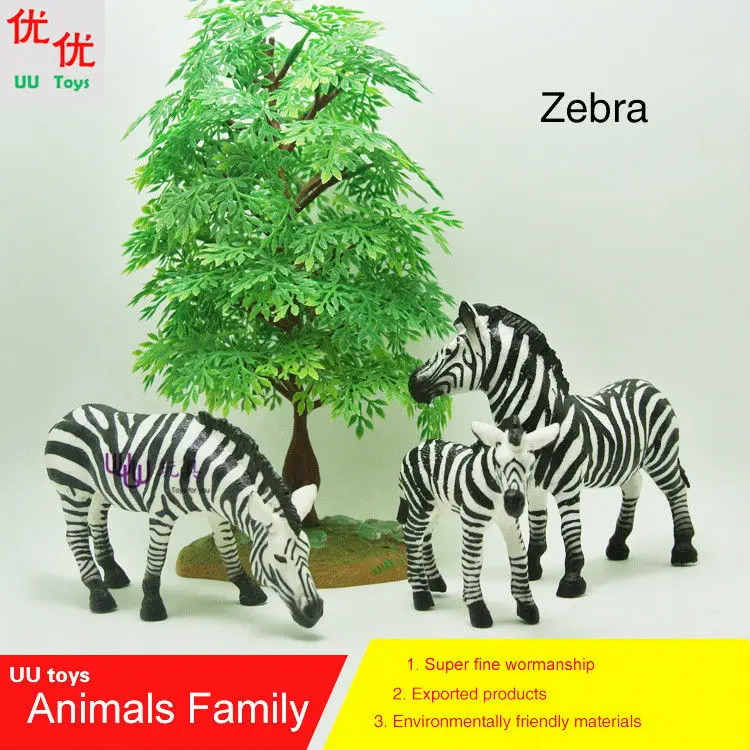 Hot toys: 3 Zebra (Equus zebra) family pack Simulation model Animals kids toys children educational props
Hot toys: 3 Zebra (Equus zebra) family pack Simulation model Animals kids toys children educational props