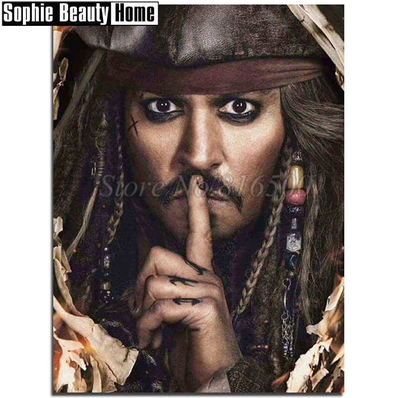 Needlework Diy 5D Diamond Painting Pirate Jack Full Diamond Mosaic Pattern Sale Diamond Embroidery Rhinestone Home Decor 189131
Needlework Diy 5D Diamond Painting Pirate Jack Full Diamond Mosaic Pattern Sale Diamond Embroidery Rhinestone Home Decor 189131