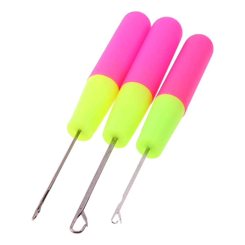 3Pcs/set Mini Crochet Hooks Knitting Needles Knit Weave Craft Plastic Handle Crochet Needle Kit DIY Knitting Tool
3Pcs/set Mini Crochet Hooks Knitting Needles Knit Weave Craft Plastic Handle Crochet Needle Kit DIY Knitting Tool