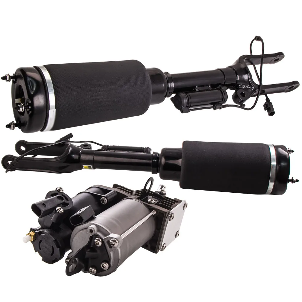 Set of Complete Shock Strut Air Suspension Compressor Pump + Air Suspension w/ ADS for Mercedes-Benz R320 Models 2513202704
Set of Complete Shock Strut Air Suspension Compressor Pump + Air Suspension w/ ADS for Mercedes-Benz R320 Models 2513202704