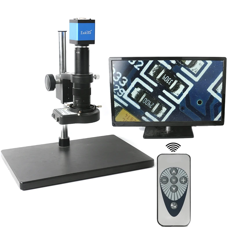 720P 14MP HDMI VGA Electronic Digital Industrial Video Microscope Camera 300X C Mount Lens 144 Light For Phone PCB Soldering
720P 14MP HDMI VGA Electronic Digital Industrial Video Microscope Camera 300X C Mount Lens 144 Light For Phone PCB Soldering