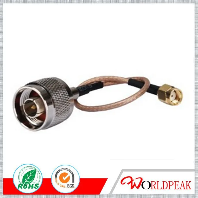 Free shipping 5Pcs RP SMA Male (female pin) to N connector male RF Pigtail Cable RG316 15cm
Free shipping 5Pcs RP SMA Male (female pin) to N connector male RF Pigtail Cable RG316 15cm