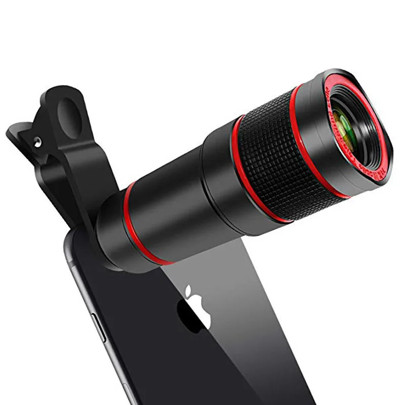 Universal Mobile Phone Lens Clip 8x 12x Optical Zoom Telescope Lens HD Smartphone Camera Lens For iPhone Samsung Phone Lens
Universal Mobile Phone Lens Clip 8x 12x Optical Zoom Telescope Lens HD Smartphone Camera Lens For iPhone Samsung Phone Lens
