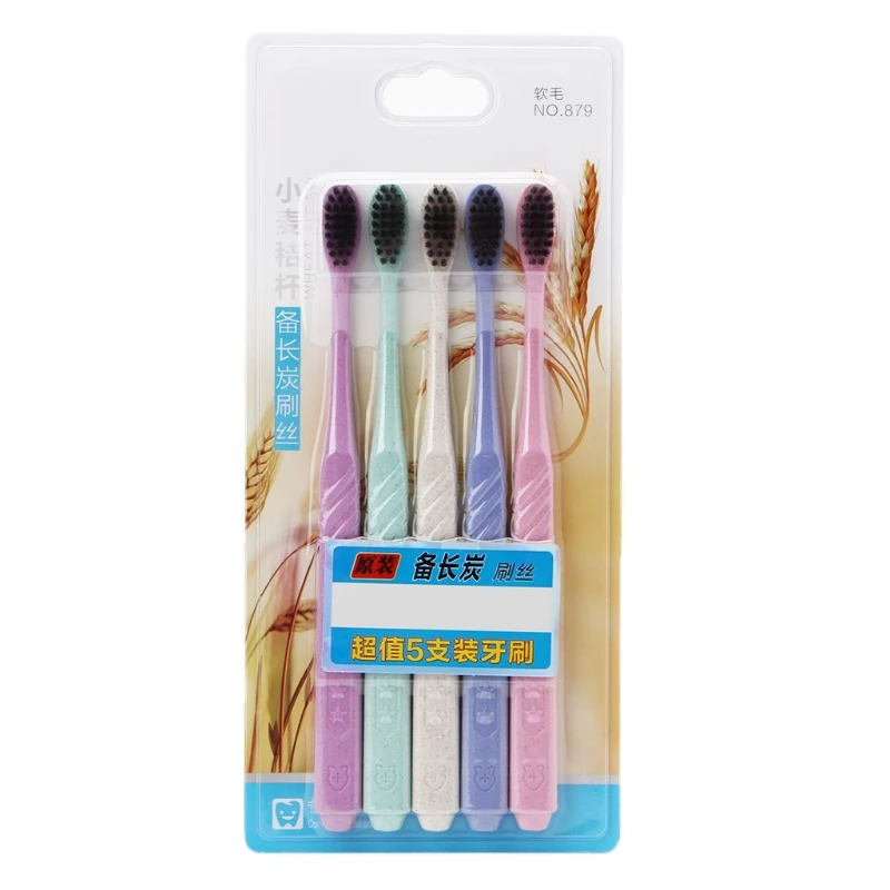 Kemei Bamboo Charcoal Nano Ultra Soft Oral Hygiene Toothbrush Solid Oral Care 5Pcs New
Kemei Bamboo Charcoal Nano Ultra Soft Oral Hygiene Toothbrush Solid Oral Care 5Pcs New