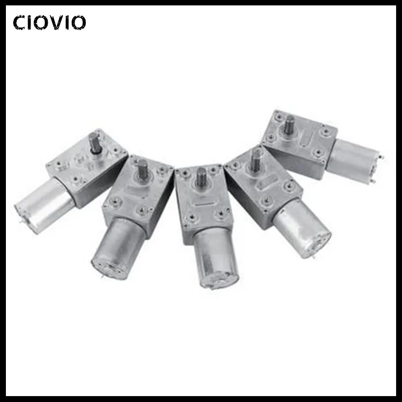 DC 12V Gear Reduction Motor Worm Reversible High Torque Turbo Geared Motor 2-375RPM Mayitr Mini Electric Gearbox Reducer
DC 12V Gear Reduction Motor Worm Reversible High Torque Turbo Geared Motor 2-375RPM Mayitr Mini Electric Gearbox Reducer