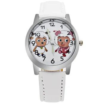 Fashion 4 color boy girl watch cute animal sheep casual quartz leather children creative clock student baby wristwatches
Fashion 4 color boy girl watch cute animal sheep casual quartz leather children creative clock student baby wristwatches