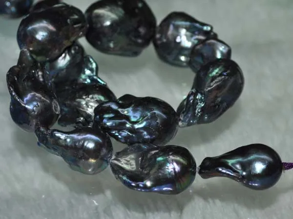 Rare AA Baroque Nuclear Pearl 23x32mm Hugh Black Luster Large Size Natural Loose Pearls earring gift
Rare AA Baroque Nuclear Pearl 23x32mm Hugh Black Luster Large Size Natural Loose Pearls earring gift