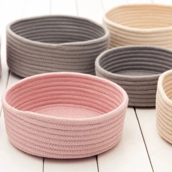Weaving basket bedside snacks baskets Toy storage basket key coffee table storage baskets desktop
Weaving basket bedside snacks baskets Toy storage basket key coffee table storage baskets desktop