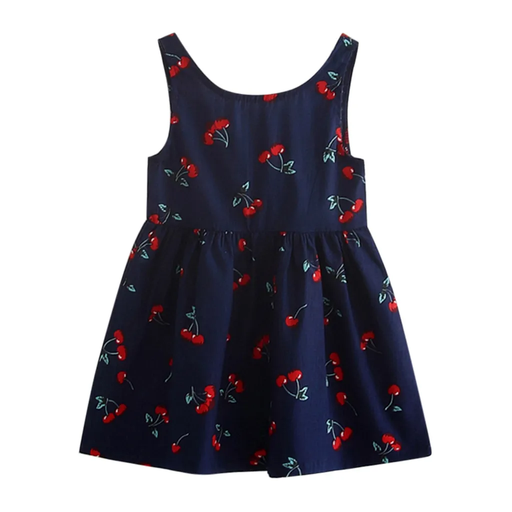1-7 Years Kids Girl Sling Dresses Summer Chidlren Clothes Toddler Girls Dress Baby Cotton Sleeveless Print Flower Princess Dress
1-7 Years Kids Girl Sling Dresses Summer Chidlren Clothes Toddler Girls Dress Baby Cotton Sleeveless Print Flower Princess Dress