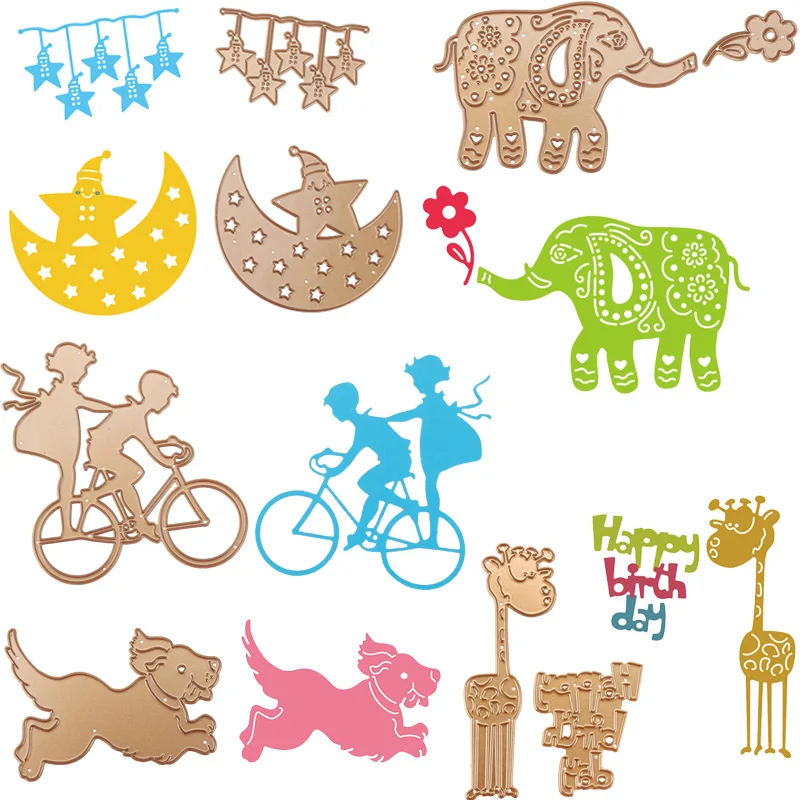 Cute Animal Metal Cutting Dies Stencil Scrapbook Embossing Craft Dies DIY Photo Album Card Gift Making Scrapbooking Dies Metal
Cute Animal Metal Cutting Dies Stencil Scrapbook Embossing Craft Dies DIY Photo Album Card Gift Making Scrapbooking Dies Metal