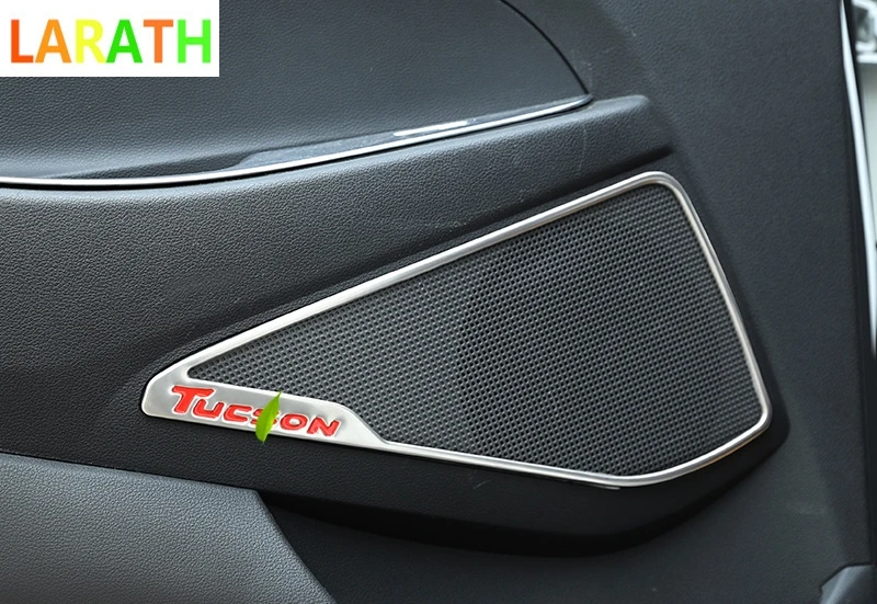 For Hyundai Tucson 2015-2018 Stainless Steel Styling Inner Front Door Speaker Covers Trim Interior Car Trims Accessories
For Hyundai Tucson 2015-2018 Stainless Steel Styling Inner Front Door Speaker Covers Trim Interior Car Trims Accessories
