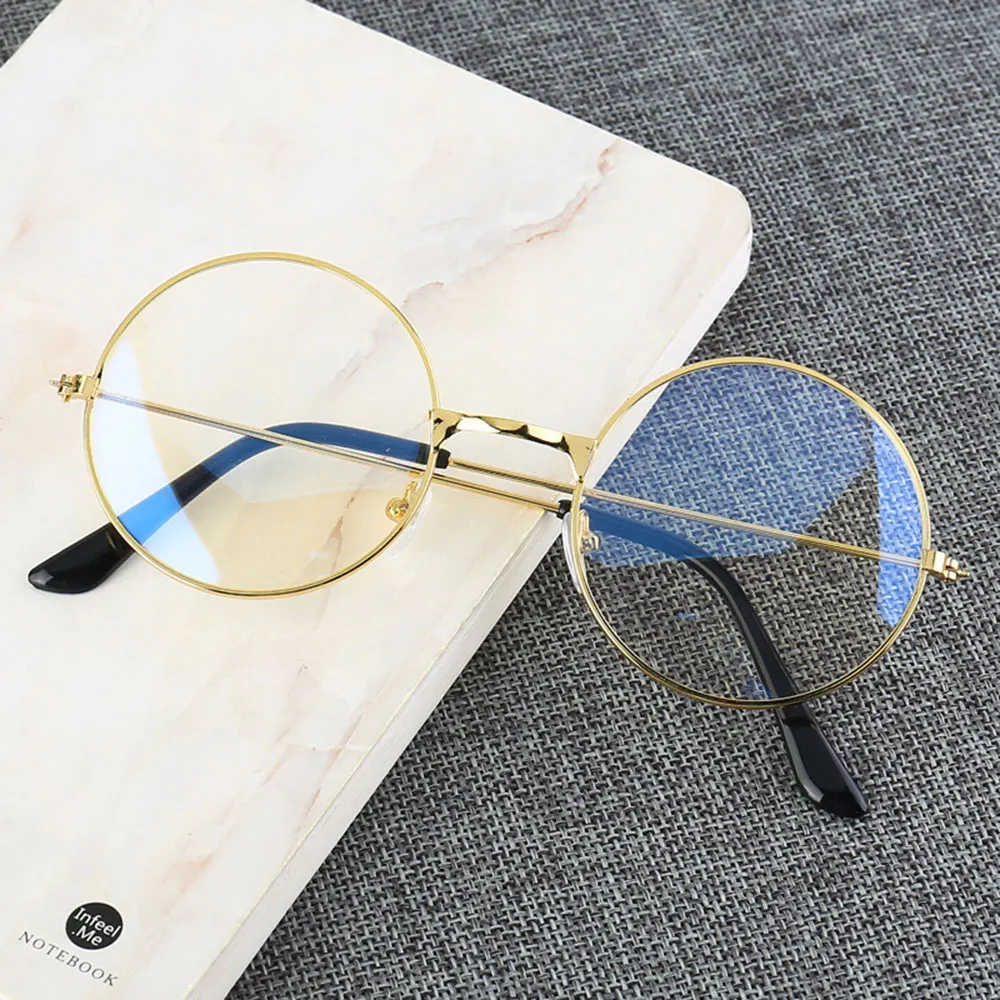 2019 Women/Men Vintage Glasses Frame Retro Large Round Glasses Transparent Metal Eyeglass Frame Eyewear Spectacles Accessories
2019 Women/Men Vintage Glasses Frame Retro Large Round Glasses Transparent Metal Eyeglass Frame Eyewear Spectacles Accessories
