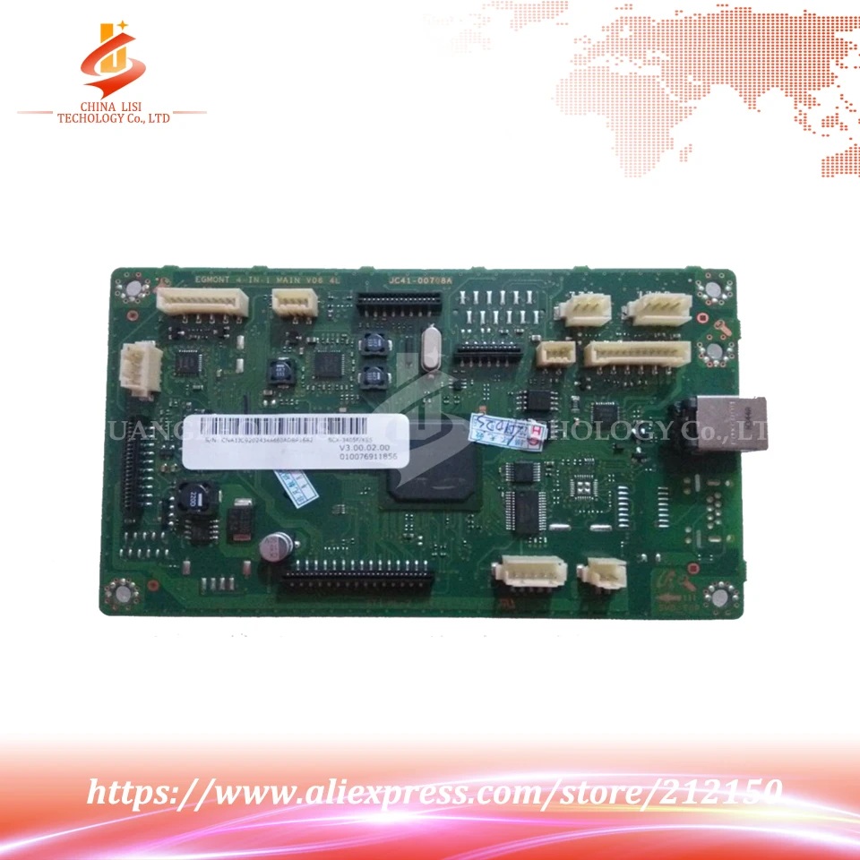 Original Second-Hand For Samsung SCX-3405F SCX 3405 Formatter Board Printer Parts On Sale