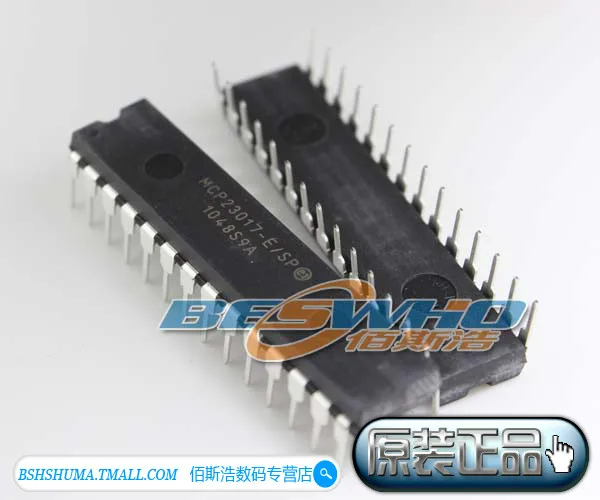 2pcs/lot MCP23017-E/SP MCP23017 DIP28 16-Bit I/O Expander with I2C Interface IC NEW In Stock
2pcs/lot MCP23017-E/SP MCP23017 DIP28 16-Bit I/O Expander with I2C Interface IC NEW In Stock