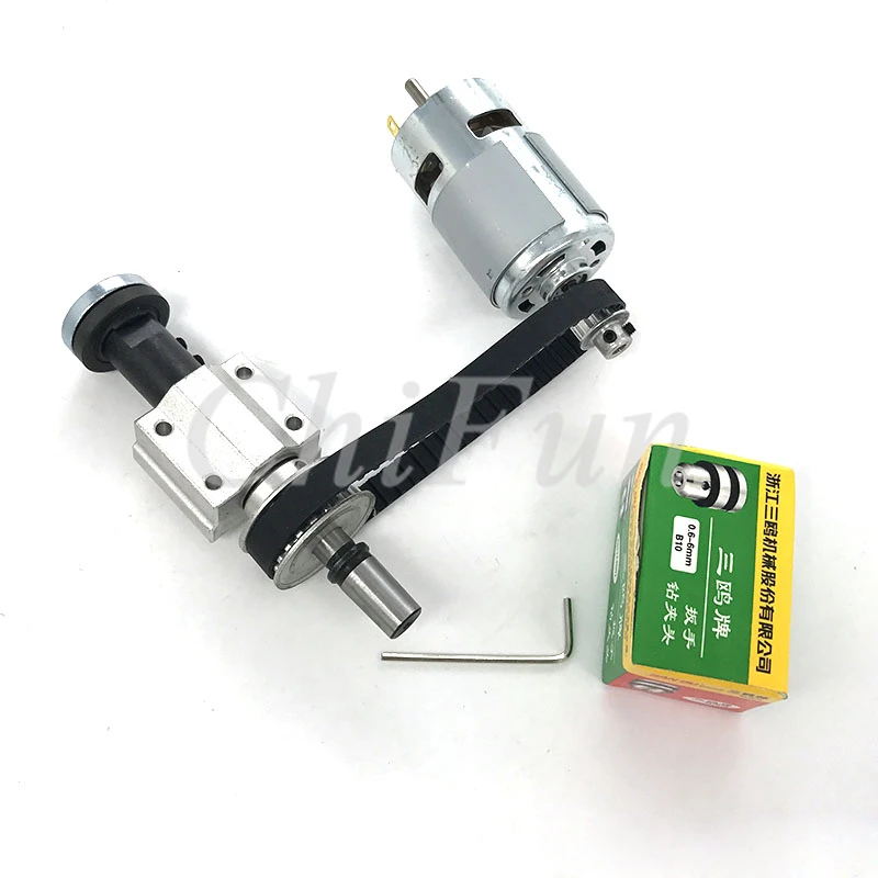 DIY bench saw spindle precision micro table saw + 775 DC motor strong magnetic + 118XL synchronous belt + Synchronous wheel
DIY bench saw spindle precision micro table saw + 775 DC motor strong magnetic + 118XL synchronous belt + Synchronous wheel