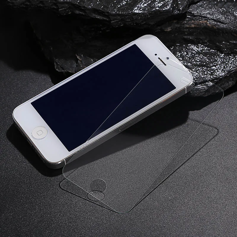 9H Tempered Glass Screen Protector Case For iPhone 7 7 7Plus 4 4S 5 5S 5C 5SE 6 6S Plus Cover Phone Cases Protective Film