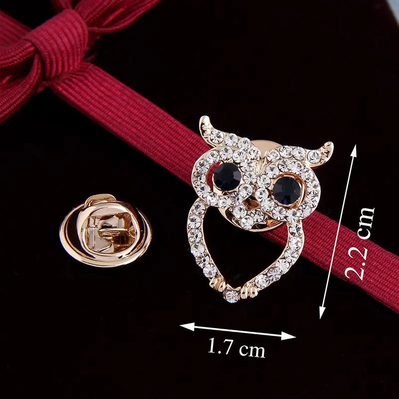 Fascinating Adorable Hollow Small Owl Rhinestone Gold-color Brooches for Women Brooch Pins Jewelry
Fascinating Adorable Hollow Small Owl Rhinestone Gold-color Brooches for Women Brooch Pins Jewelry