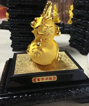 Golden appearance of the gourd cucurbit Gift home desktop decor decoration ornaments(A798)
Golden appearance of the gourd cucurbit Gift home desktop decor decoration ornaments(A798)