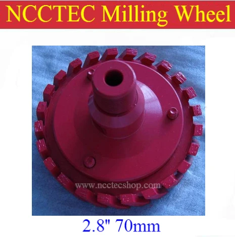 2.8'' NCCTEC Diamond Milling wheel blade for granite FREE shipping (5 pcs per package)| 70mm Special-shaped grinding wheel tools
2.8'' NCCTEC Diamond Milling wheel blade for granite FREE shipping (5 pcs per package)| 70mm Special-shaped grinding wheel tools