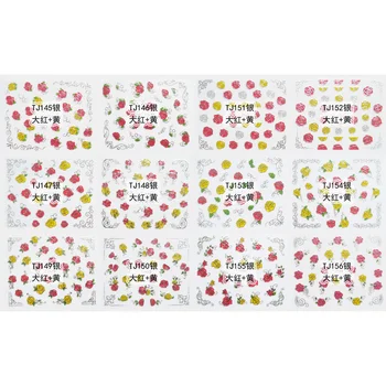 12 SHEETS / LOT GOLDEN & SILVERY INAID 3D METALLIC NAIL DECAL SELF ADHESIVE STICKER CALLA CLOVER GARDENIA TJ145-156
12 SHEETS / LOT GOLDEN & SILVERY INAID 3D METALLIC NAIL DECAL SELF ADHESIVE STICKER CALLA CLOVER GARDENIA TJ145-156