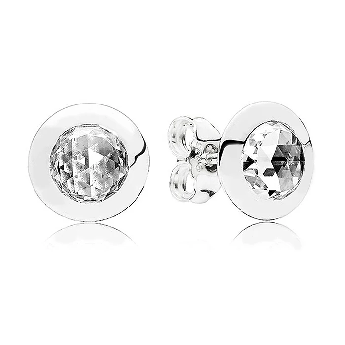 New 925 Sterling Silver Earring Signature Sparkling Legacy With Crystal Stud Earrings For Women Wedding Gift Pandora Jewelry
New 925 Sterling Silver Earring Signature Sparkling Legacy With Crystal Stud Earrings For Women Wedding Gift Pandora Jewelry