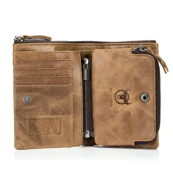 Fashion 2019 100% Genuine Leather Men Wallets Mens Wallet with Coin Bag Zipper Purses New Design Dollar Slim Wallet
Fashion 2019 100% Genuine Leather Men Wallets Mens Wallet with Coin Bag Zipper Purses New Design Dollar Slim Wallet