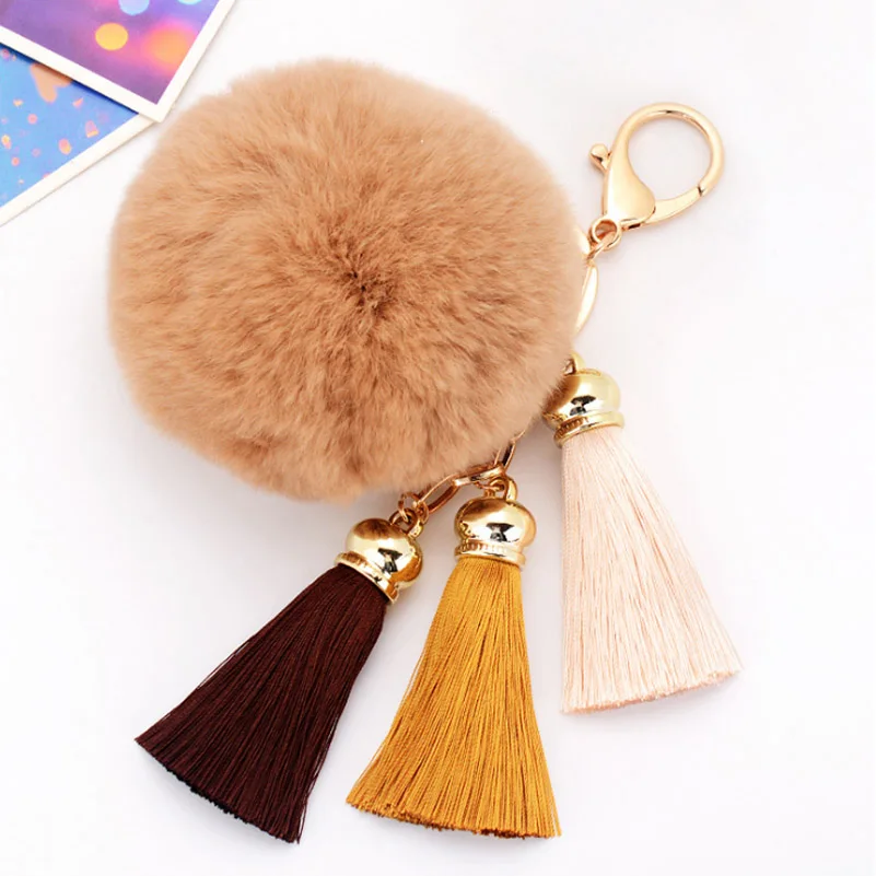 Hot Imitate Rabbit Fur Key Chain Tassel Keychain Fluffy Fur Pom Pom Llaveros Mujer Chaveiro Bag Charm Car Handbag Key Ring Gift
Hot Imitate Rabbit Fur Key Chain Tassel Keychain Fluffy Fur Pom Pom Llaveros Mujer Chaveiro Bag Charm Car Handbag Key Ring Gift