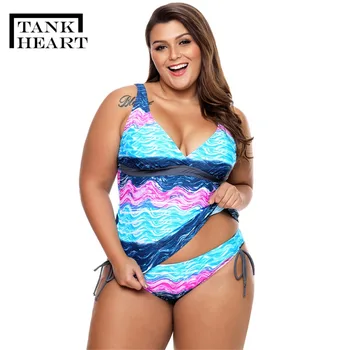 Tank Heart Retro Two Piece Swimsuit with Shorts Biquini Plus Size Swimwear tankini swimsuits women swimming suit for girls XXXL
Tank Heart Retro Two Piece Swimsuit with Shorts Biquini Plus Size Swimwear tankini swimsuits women swimming suit for girls XXXL