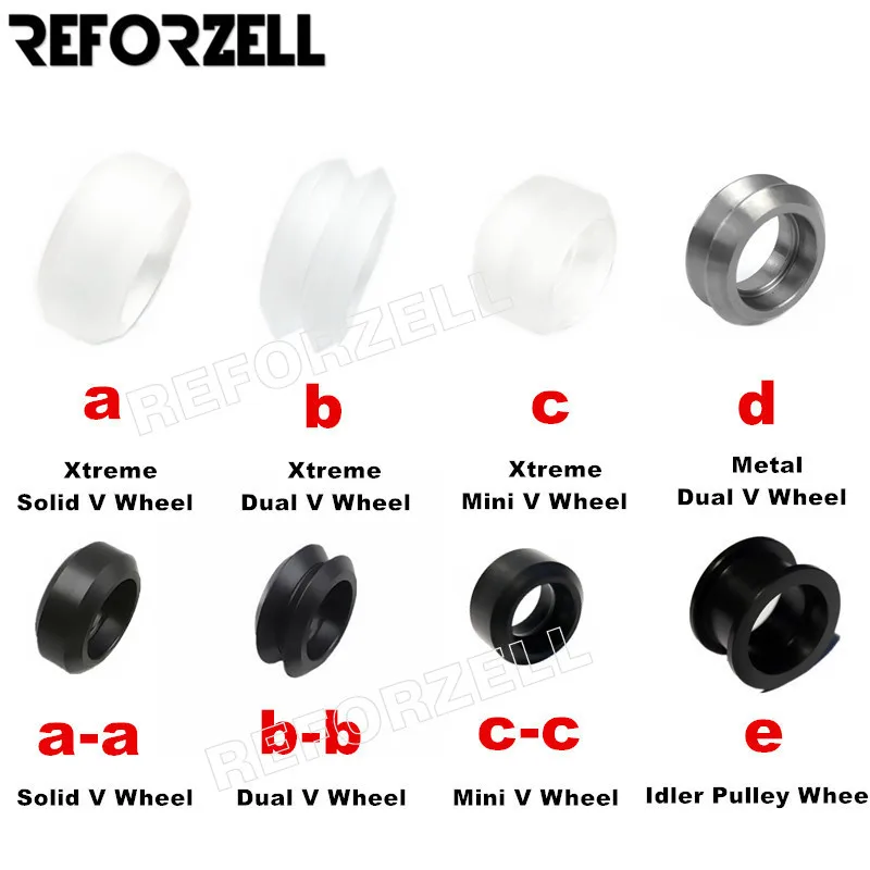10 pcs/lot Solid/Dual/Mini/Idler Pulley/Metal v wheel,Xtreme Solid/Dual/Mini v wheel for 3D printer CNC Router
10 pcs/lot Solid/Dual/Mini/Idler Pulley/Metal v wheel,Xtreme Solid/Dual/Mini v wheel for 3D printer CNC Router