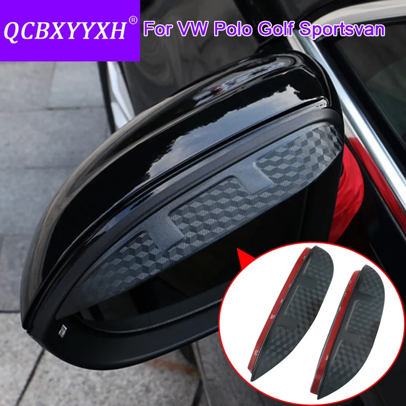 Carbon Black Car Styling Rearview Mirror Rain Shade Rainproof Blade Mirror Eyebrow Rain Cover For VW Tiguan Touareg Polo CC
Carbon Black Car Styling Rearview Mirror Rain Shade Rainproof Blade Mirror Eyebrow Rain Cover For VW Tiguan Touareg Polo CC