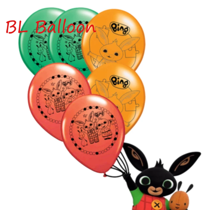 12pcs/lot Bing Bunny Latex Balloons Happy Birthday Party Supplies Cartoon Rabbit Animal Ball Toys For Kids Globos
12pcs/lot Bing Bunny Latex Balloons Happy Birthday Party Supplies Cartoon Rabbit Animal Ball Toys For Kids Globos