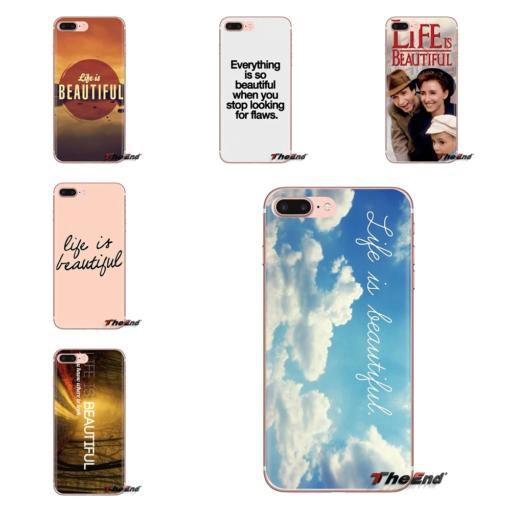 Чехол Life is Inspirational Quote для телефона LG Spirit Motorola Moto X4 E4 E5 G5 G5S G6 Z Z2 Z3 G2 G3 C Play Plus