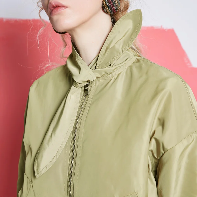 ELF SACK Solid Women Spring Women Embroidery Short Coats Womens Turn Down Collar Sweet Prints Outerwear Loose Tie Jackets
ELF SACK Solid Women Spring Women Embroidery Short Coats Womens Turn Down Collar Sweet Prints Outerwear Loose Tie Jackets