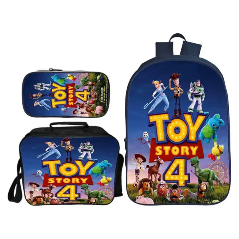 2019 New Toy Story 4 Forky Alien Buzz Lightyear Woody Children Backpack School Bag Student Study Stationary Kids Cartoon Bag
2019 New Toy Story 4 Forky Alien Buzz Lightyear Woody Children Backpack School Bag Student Study Stationary Kids Cartoon Bag