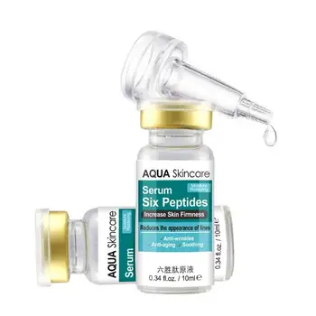 1Pcs Six Peptides Serum Anti Aging Wrinkle Remover Face cream Skin Care Products Face Liquid 10ml HJH2799
1Pcs Six Peptides Serum Anti Aging Wrinkle Remover Face cream Skin Care Products Face Liquid 10ml HJH2799