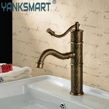 Bathroom Antique Brass Contemporary Top Grade Deck Mount Bathroom & Kitchen Basin Faucet Antique Pattern Mixer Tap
Bathroom Antique Brass Contemporary Top Grade Deck Mount Bathroom & Kitchen Basin Faucet Antique Pattern Mixer Tap