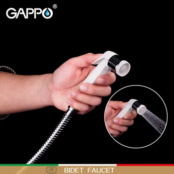 GAPPO White Bidet Faucets ABS muslim shower toilet Bath shower mixer tap toilet bidet sprayer muslim shower Spray Shattaf
GAPPO White Bidet Faucets ABS muslim shower toilet Bath shower mixer tap toilet bidet sprayer muslim shower Spray Shattaf