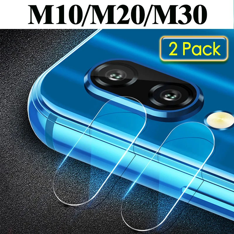 

2 Pcs Lens Protector Film On For Samsung Galaxy M30 M20 M10 Camera Protective Glass Len Cam Sam M 20 10 30 Soft sheet Tremp Glas